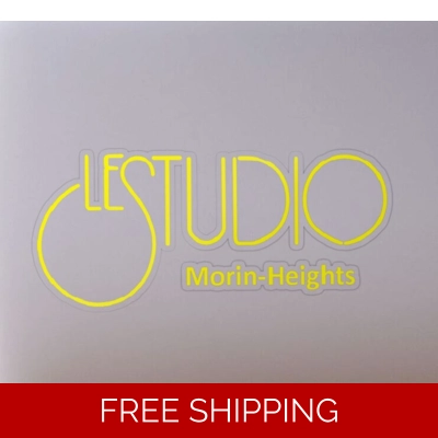 Le Studio Decal Yellow Logo MH Yellow
